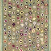 Rugs<Taylor Linens Cat’s Paw Sage Hand Micro Hooked Wool Rug