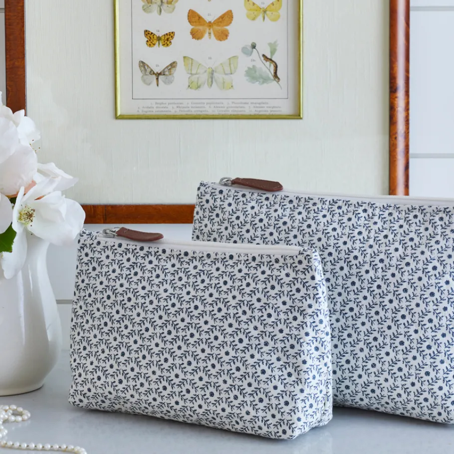 Cosmetic Bags<Taylor Linens Dotted Vine Cosmetic Bag