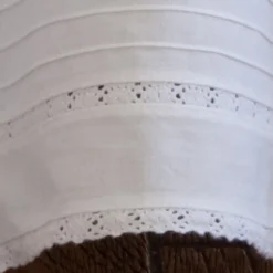 Bed Skirts<Taylor Linens Elisa Egg-Shell White Bed Skirt