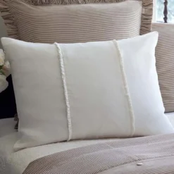 Shams<Taylor Linens Hampton Cream Sham
