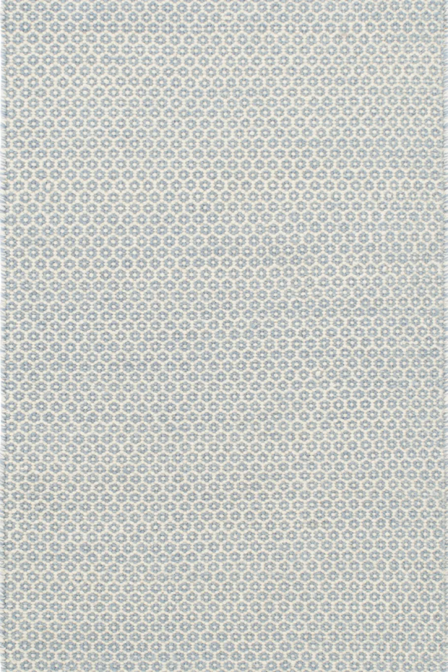 Rugs<Taylor Linens Honeycomb French Blue/Ivory Handwoven Wool Rug