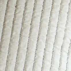 Shams<Taylor Linens Hudson Charcoal Stripe Sham