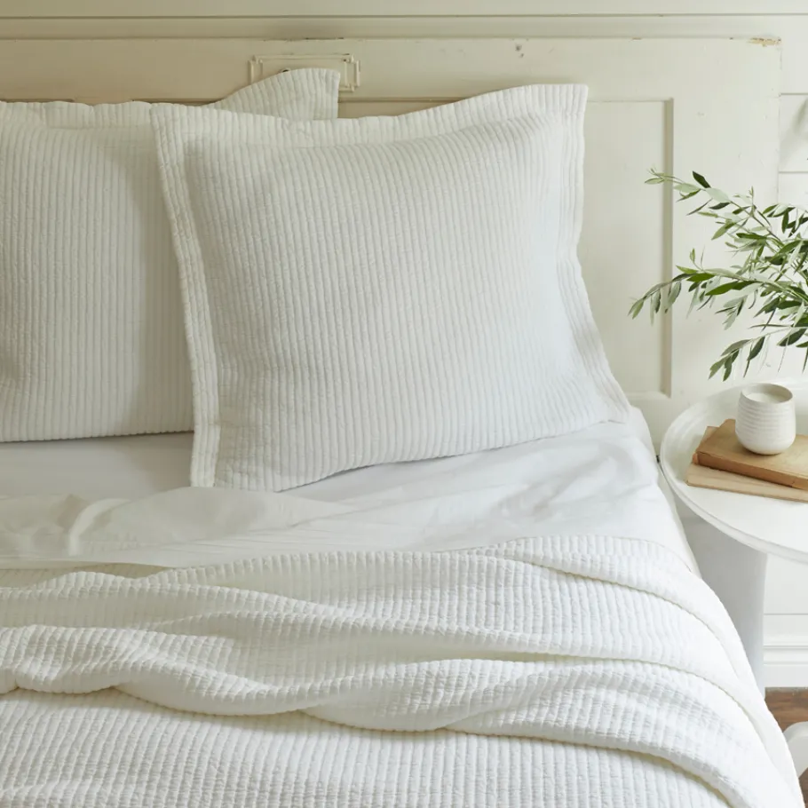 Quilts & Matelasses<Taylor Linens Hudson White Matelasse