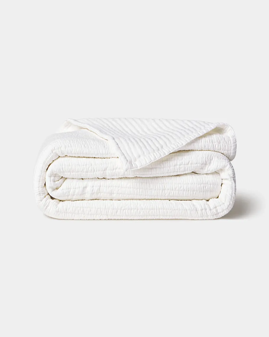 Quilts & Matelasses<Taylor Linens Hudson White Matelasse