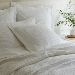 Shams<Taylor Linens Hudson White Sham