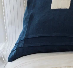 Camps & Cottages<Taylor Linens Indigo Linen Lake Pillow