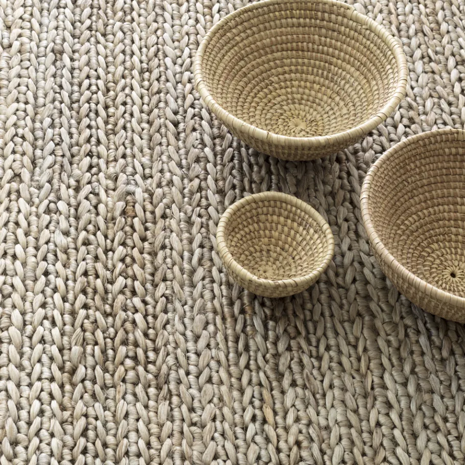 Rugs<Taylor Linens Jute Handwoven Seaglass Rug