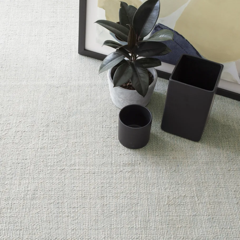 Rugs<Taylor Linens Marled Light Blue Handwoven Cotton Rug
