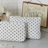 Cosmetic Bags<Taylor Linens Polka Dot Black Cosmetic Bag