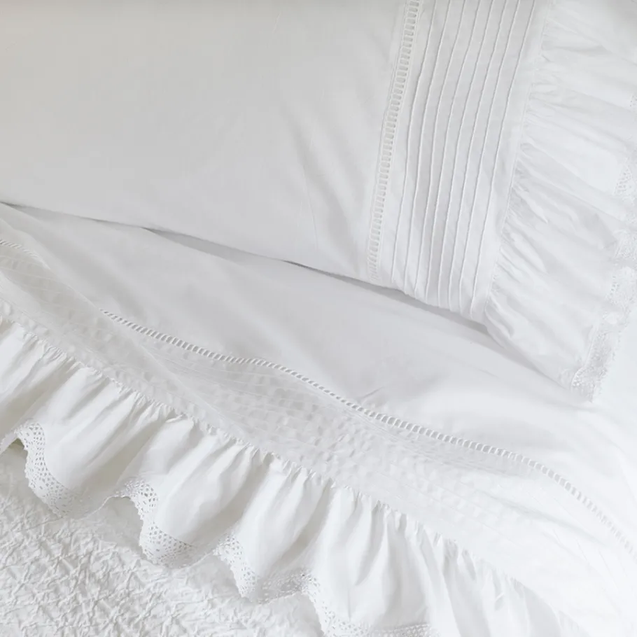 Sheet Sets<Taylor Linens Prairie Crochet Sheet Set