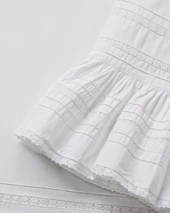 Sheet Sets<Taylor Linens Prairie Crochet Sheet Set