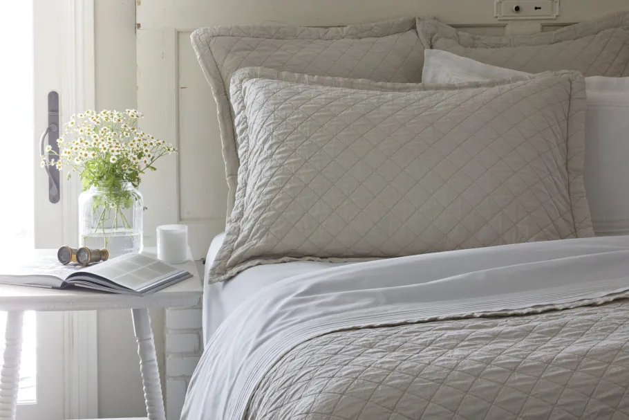 Quilts & Matelasses<Taylor Linens Salt River Flax Matelasse