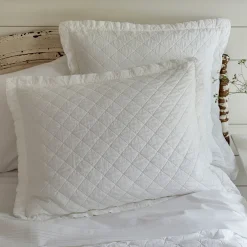 Shams<Taylor Linens Salt River White Sham
