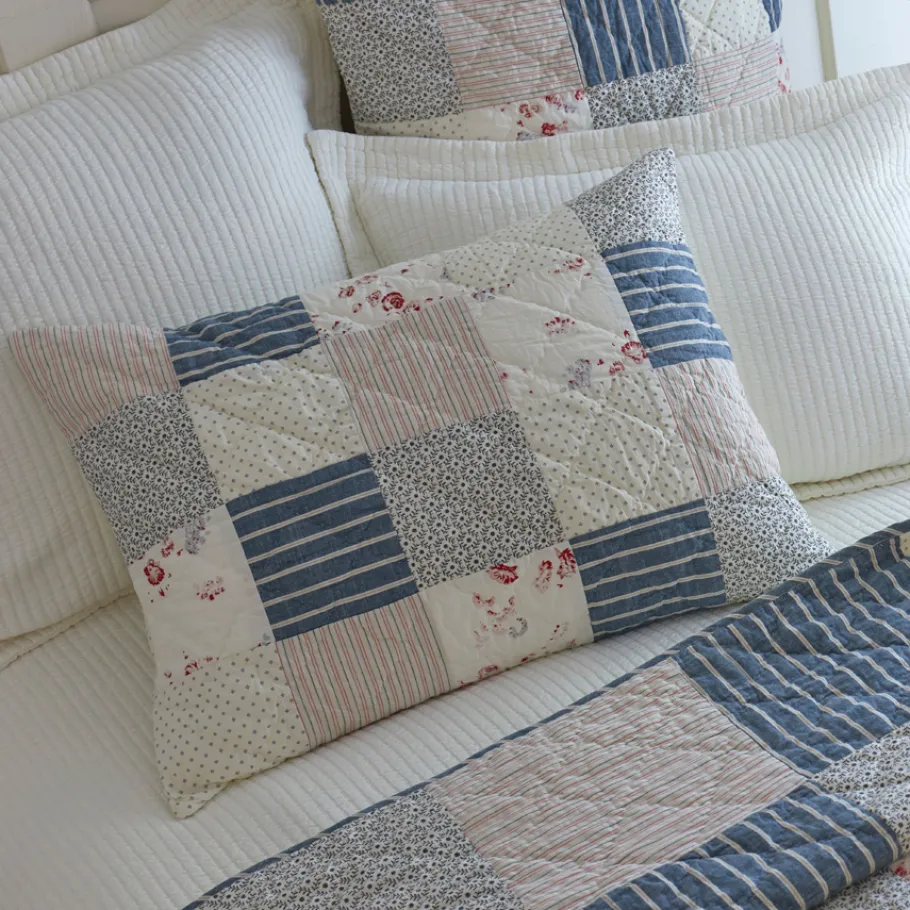 Shams<Taylor Linens Sarah Block Party Sham