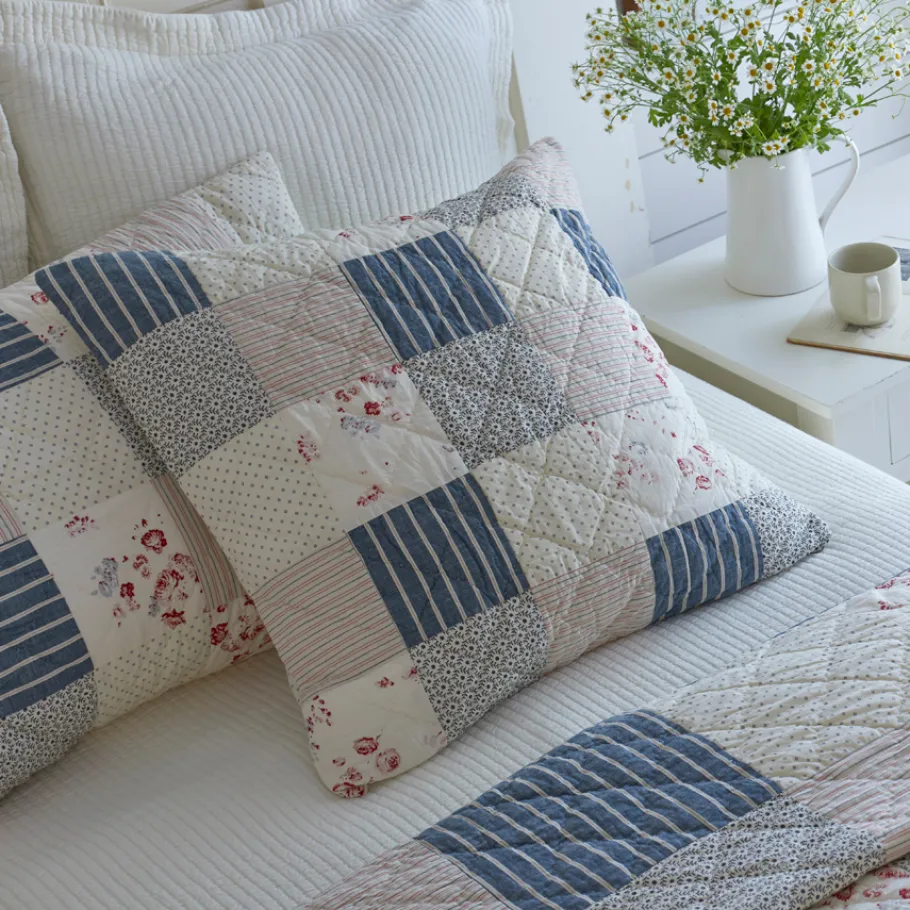 Shams<Taylor Linens Sarah Block Party Sham