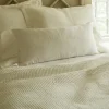 Sentimental Embroideries<Taylor Linens Sweet Dreams White Linen Bolster Pillow