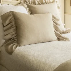 Shams<Taylor Linens Veranda Natural Linen Sham