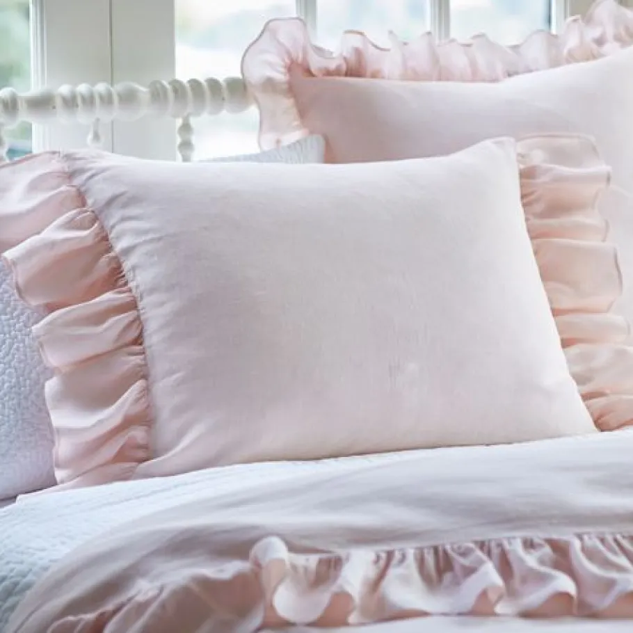Shams<Taylor Linens Veranda Petal Linen Sham
